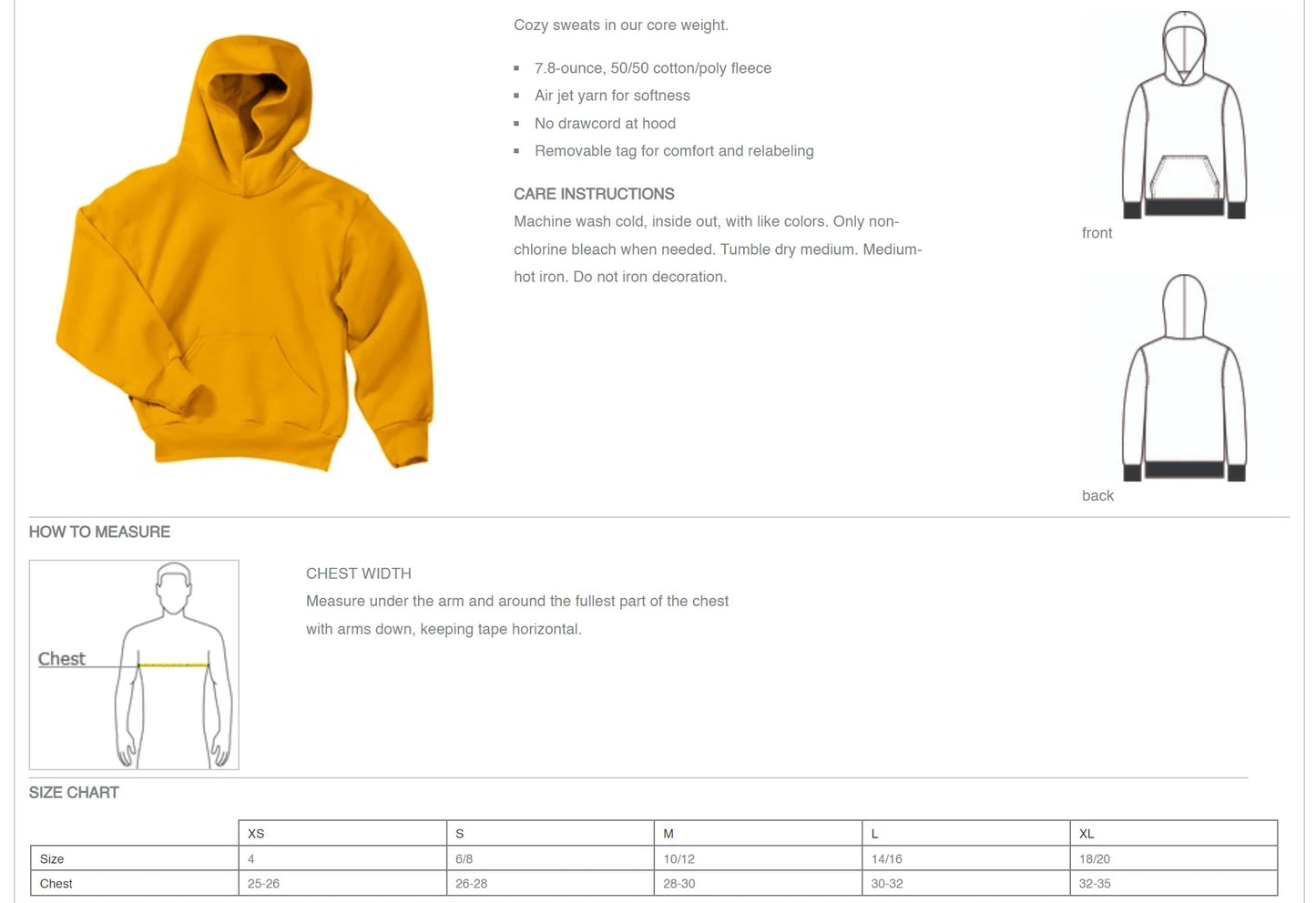 Student Hoodie | All Orders Delivered To Christine's House For Distribution