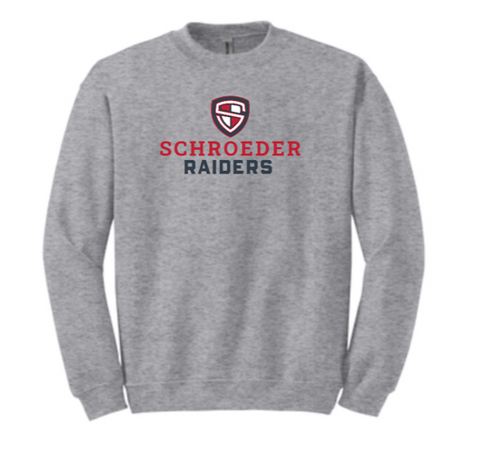 Schroeder Light Grey Crewneck Sweatshirt
