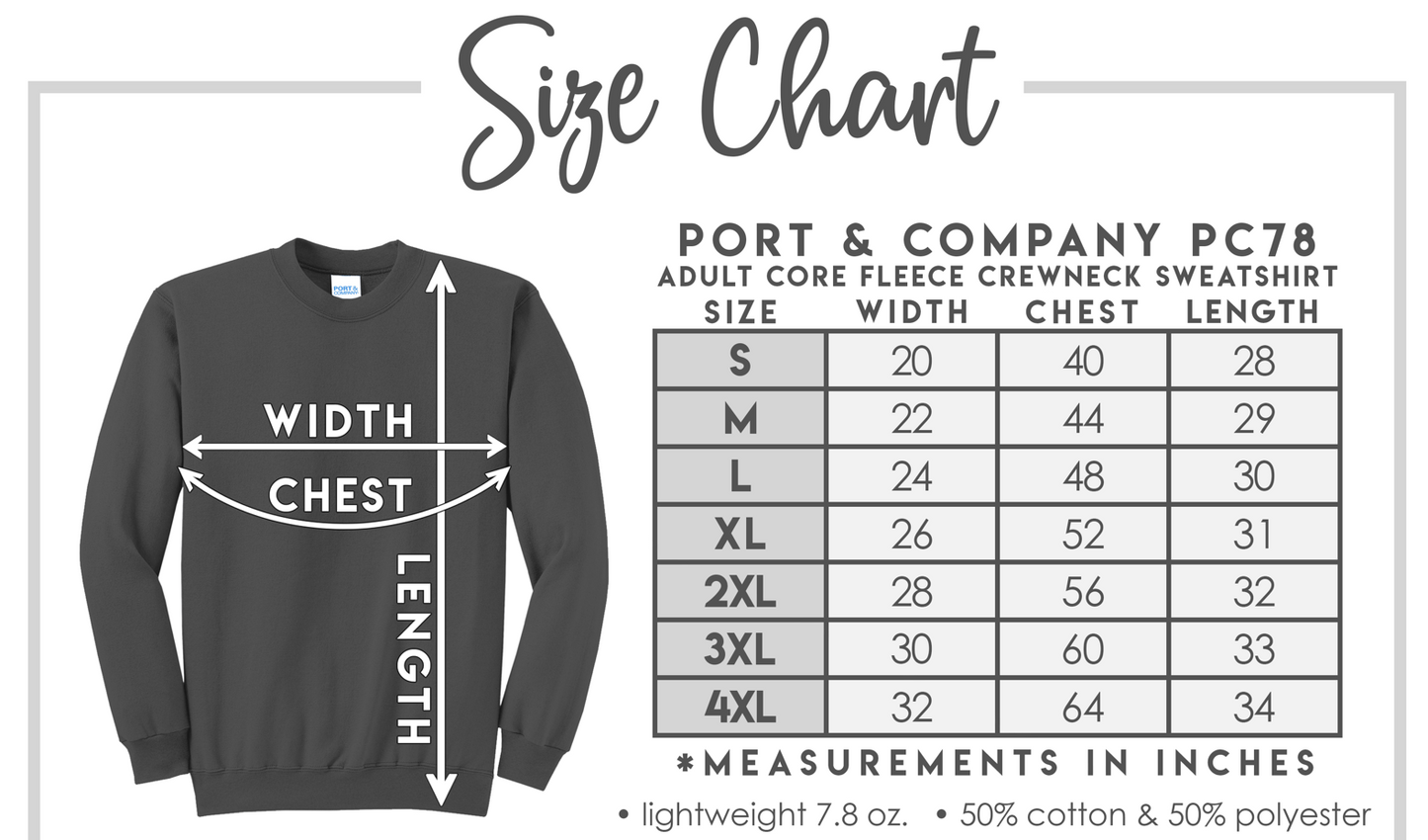 Neverland Sweatshirt | ~2 week delivery | Free delivery to school