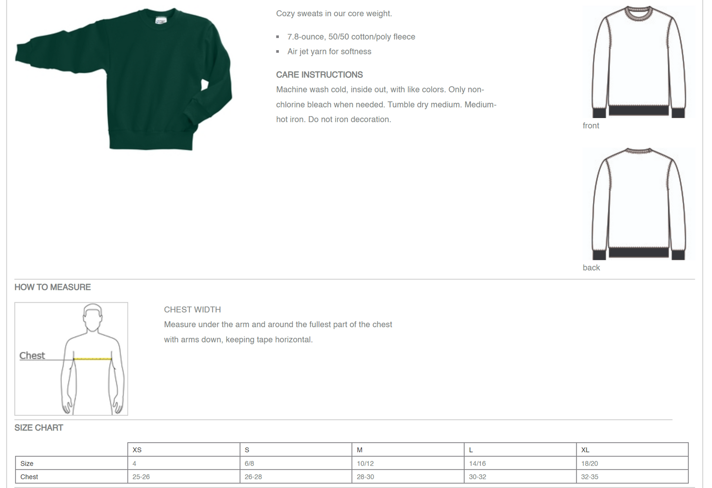 Student Sweatshirt| All Orders Delivered To Christine's House For Distribution