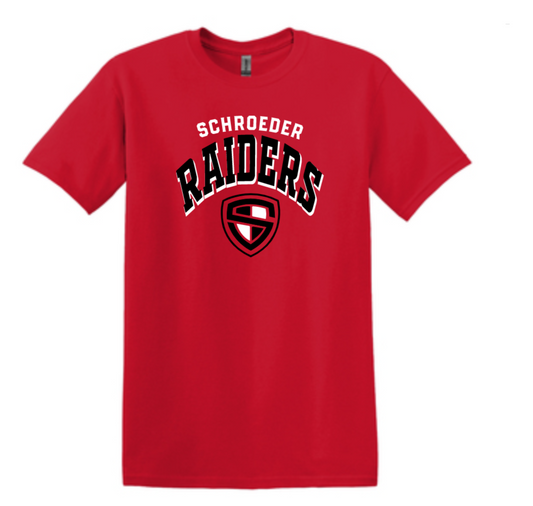 Raiders Red T-shirt (Christmas Deadline Dec 11th)