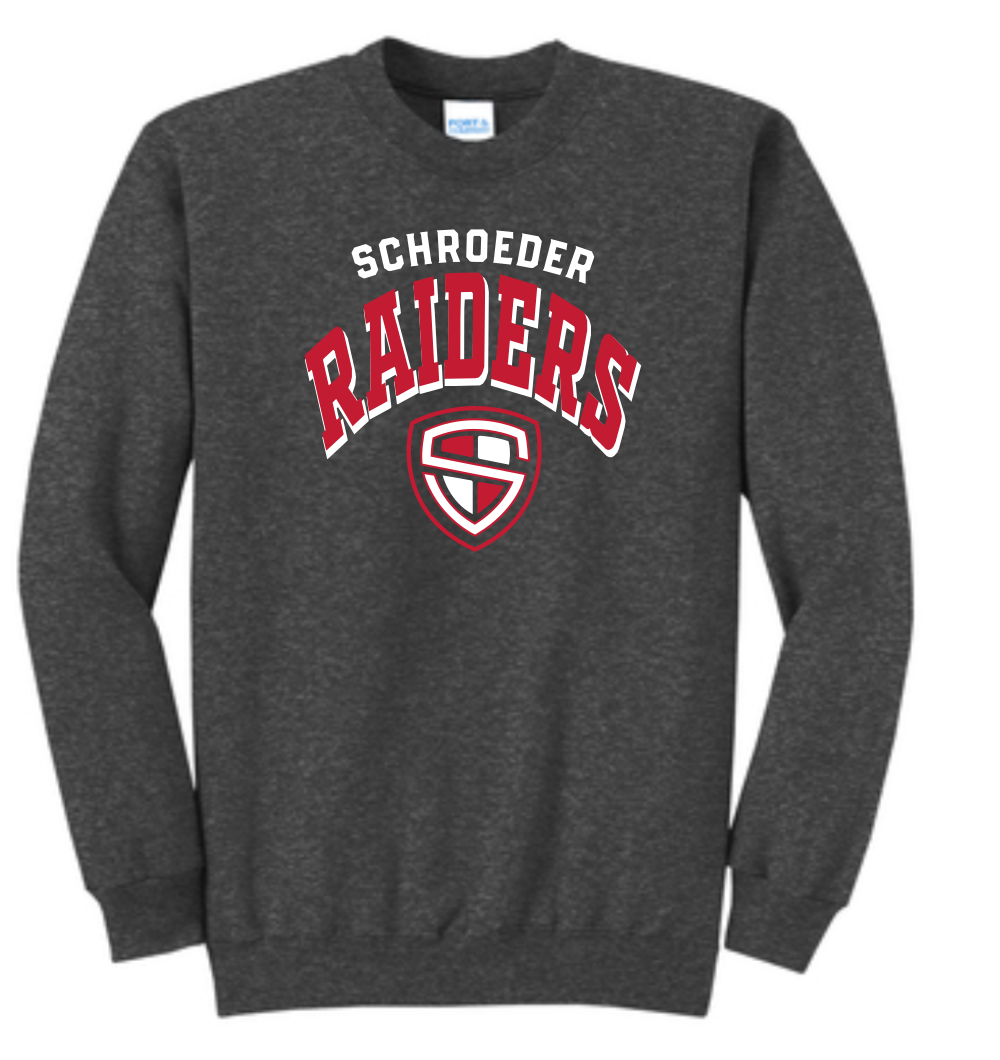Raiders Dark Grey Crewneck Sweatshirt | ~2 week delivery