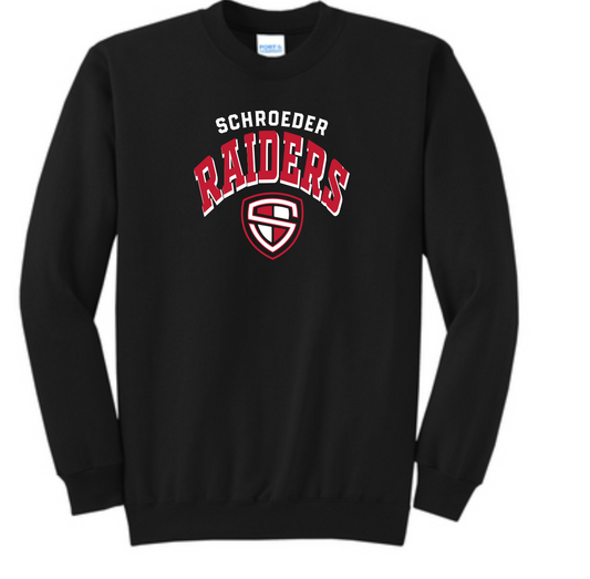 Raiders Black Crewneck Sweatshirt