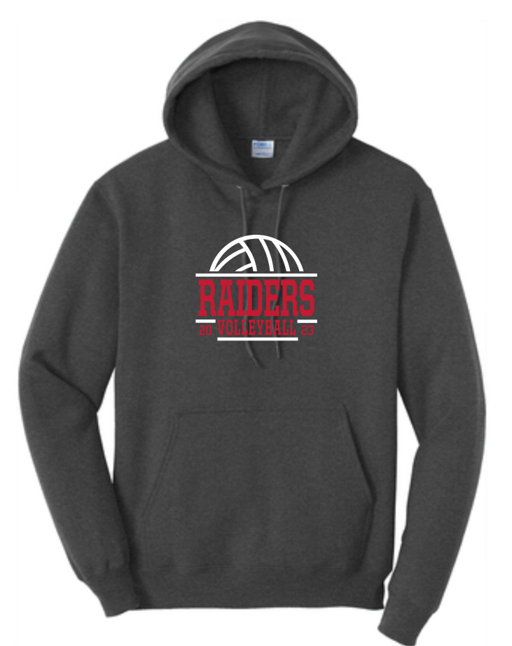 Raiders Dark Grey Hoodie | ~2 week delivery