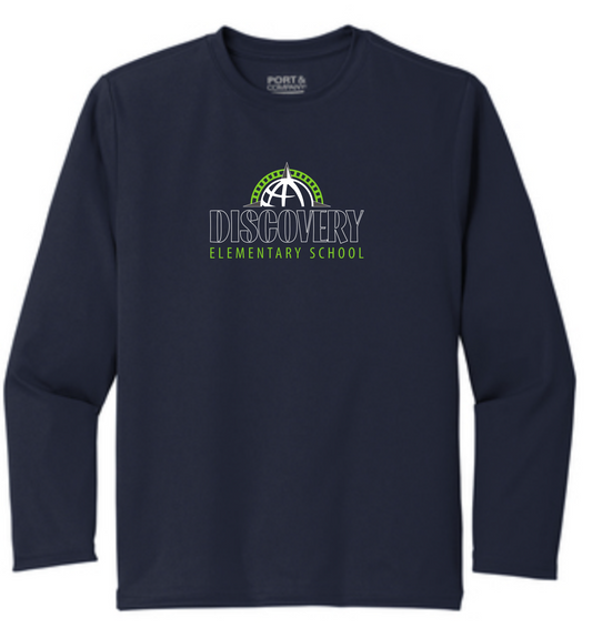 Discovery Performance Moisture Wick Long Sleeve T-shirt