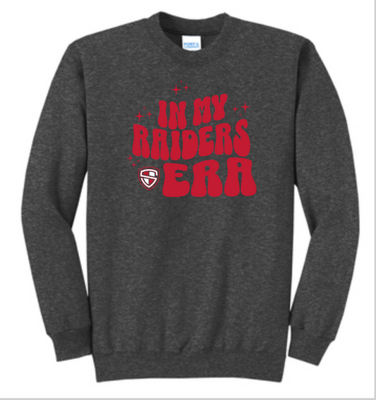 In My Raiders Era Dark Grey Crewneck Sweatshirt