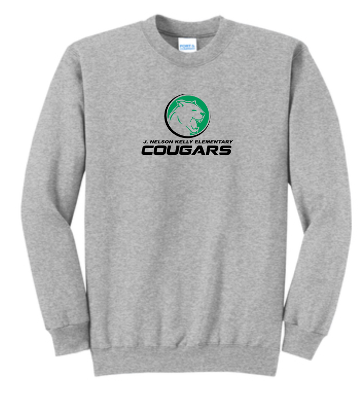 Kelly Grey Crewneck | ~2 week Delivery | Free School Pickup Available