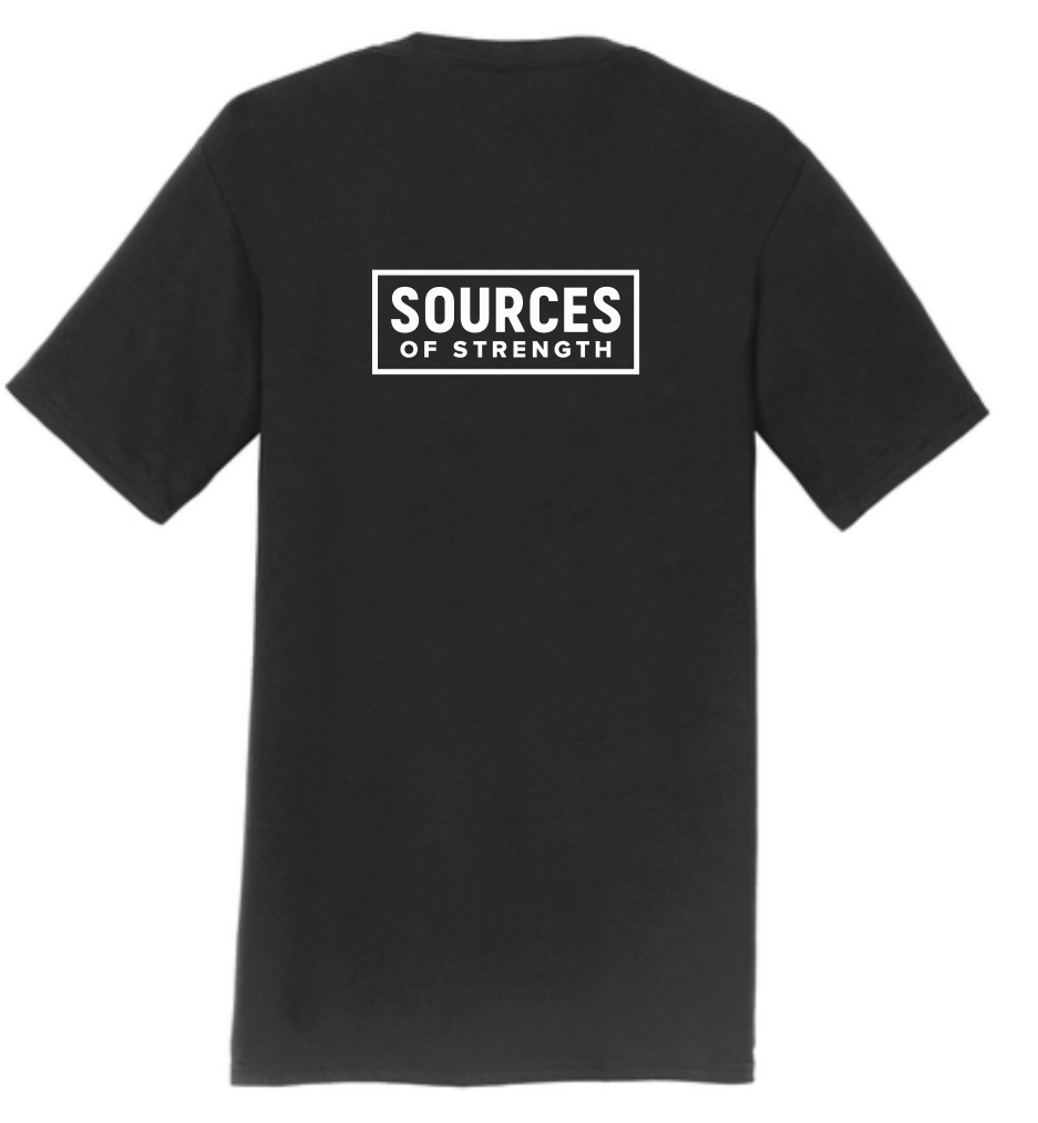 Sources of Strength Tshirt | ~2 week delivery | Free school pickup option at checkout