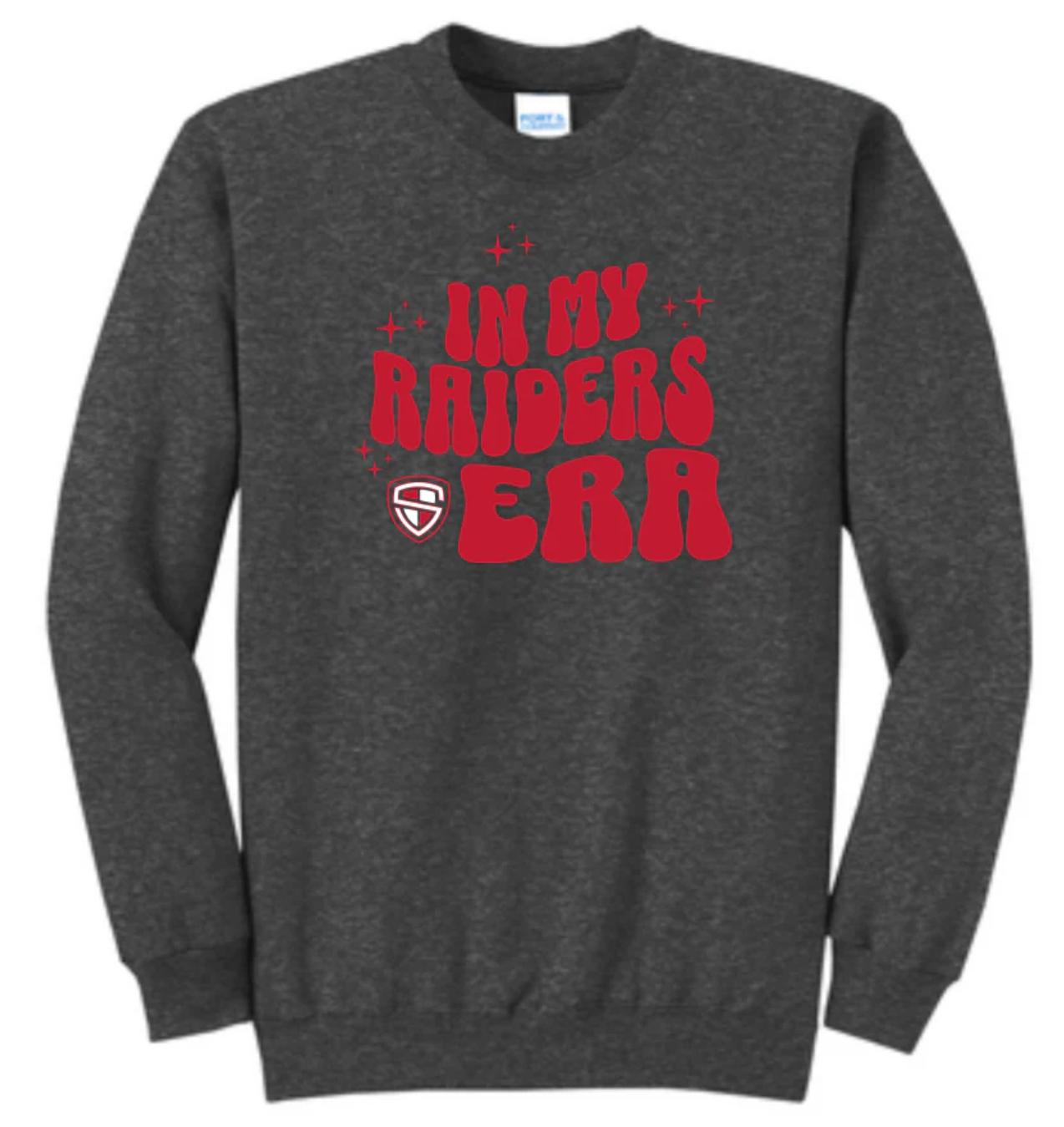 In My Raiders Era Dark Grey Crewneck Sweatshirt | ~2 week delivery