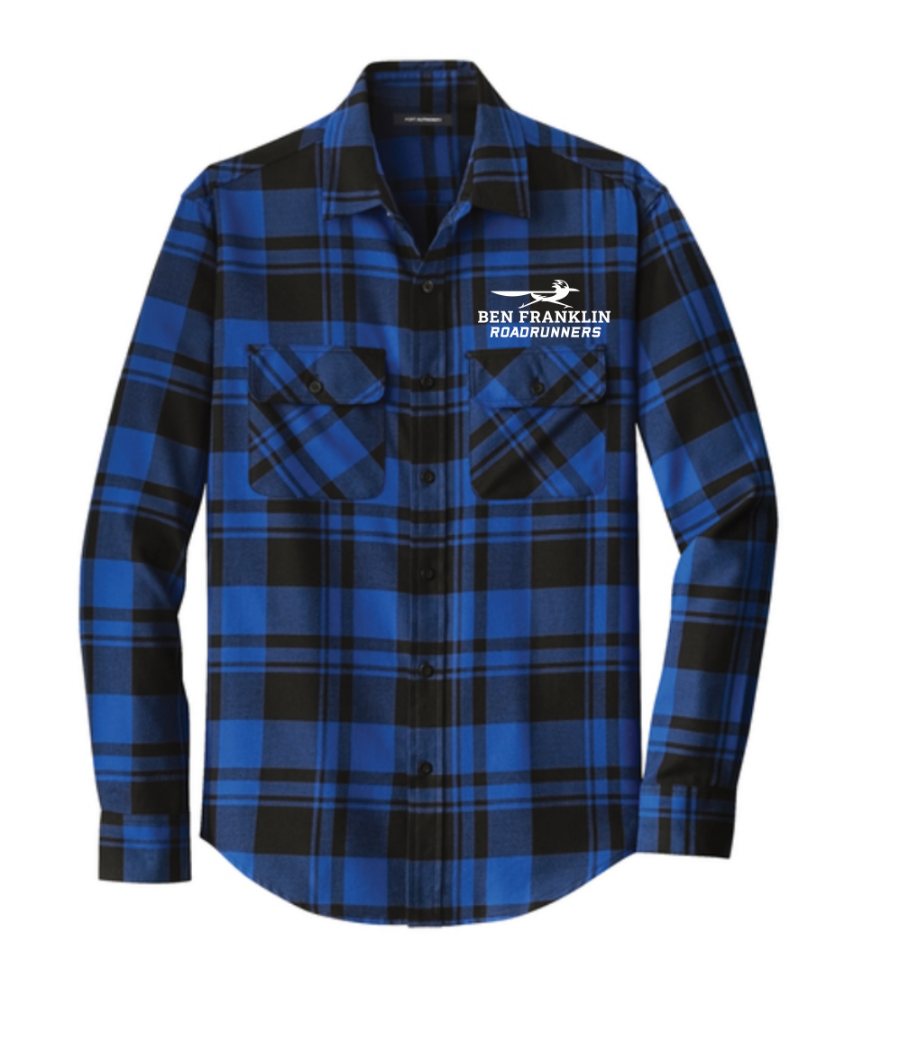 Ben Franklin Flannel |  ~2 weeks delivery | Select Pickup at Checkout for free school delivery