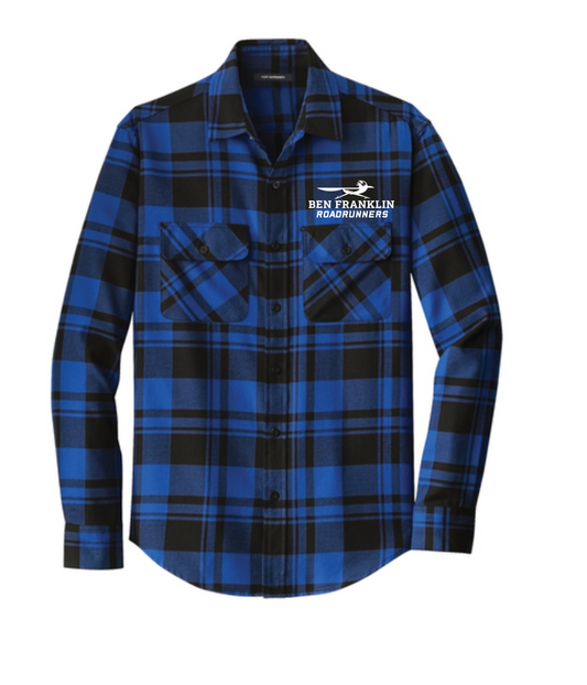 Ben Franklin Flannel |  ~2 weeks delivery | Select Pickup at Checkout for free school delivery