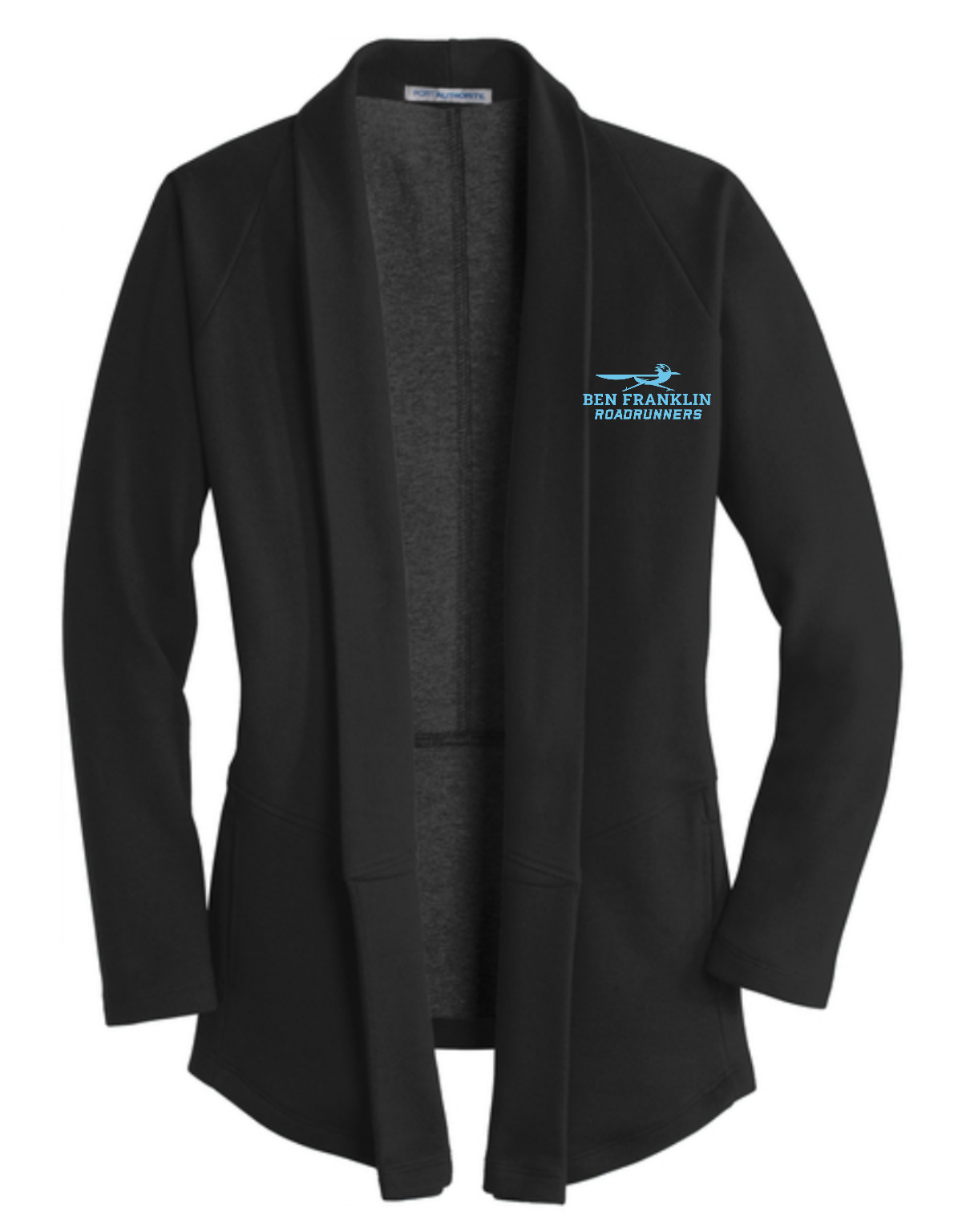 Ben Franklin Black Cardigan |  ~2 weeks delivery | Select Pickup at Checkout for free school delivery