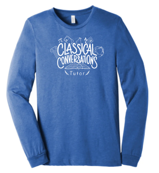 Tutor Long Sleeve Tee | All Orders Delivered To Christine's House For Distribution